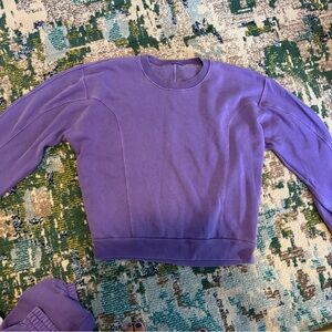 Stateside Purple sweat set